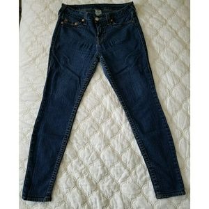 True Religion High Rise Skinny Jeans